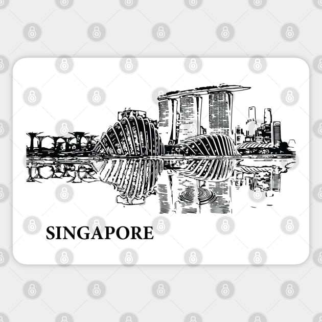 Singapore Sticker by Lakeric